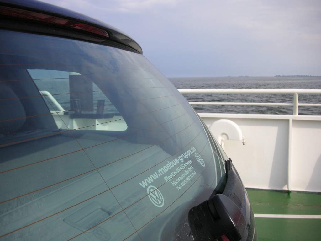 ... view in the rear mirror might appear....