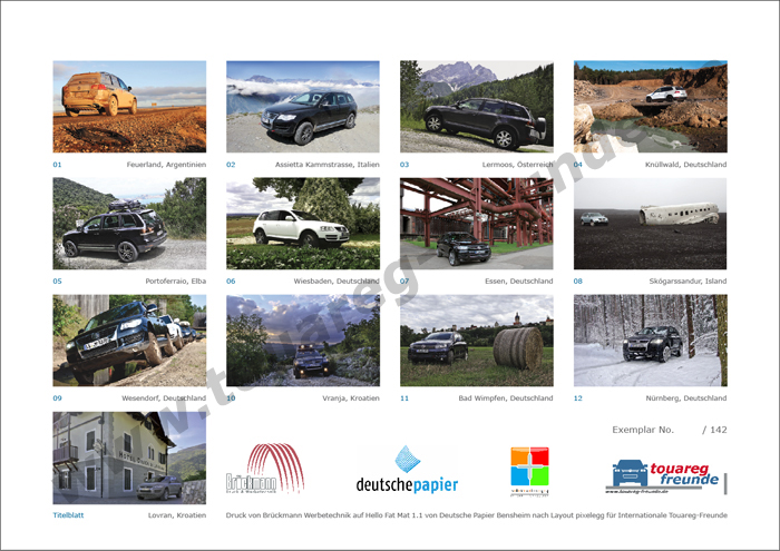 TF Kalender 2012 "Schlussblatt"