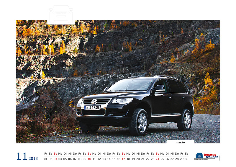 TF Kalender 2013 "November"