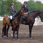 David gegen Goliat
Denise erstes Derby M und das mit dem "Kleinen" 1.64m Stock nur
Hat aber Herz fuer alles was man ihm vorsetzt