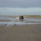 Spaß am Strand auf Rømø