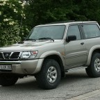 Mein viertes Auto, ein Nissan Patrol GR 3.0. Erstmalig mit ABS unterwegs ;-) Und einen elektrisch entkoppelbaren Stabilisator an der Hinterachse gab es hier auch schon.