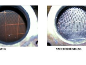 Comparison DPF Ultrasonic cleaning