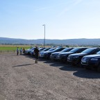 Sammelpunkt am 06.09.2013 auf dem Parkplatz vor dem VW-Werk Bratislava