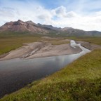 Riverbed, north-east Iceland