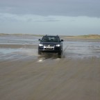 Spaß am Strand auf Rømø