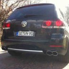 R50 Heck mit Cayenne Turbo S Endrohre