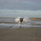 Spaß am Strand auf Rømø