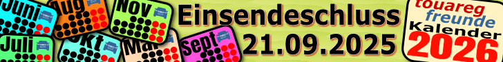Touareg Freunde Kalender 2026